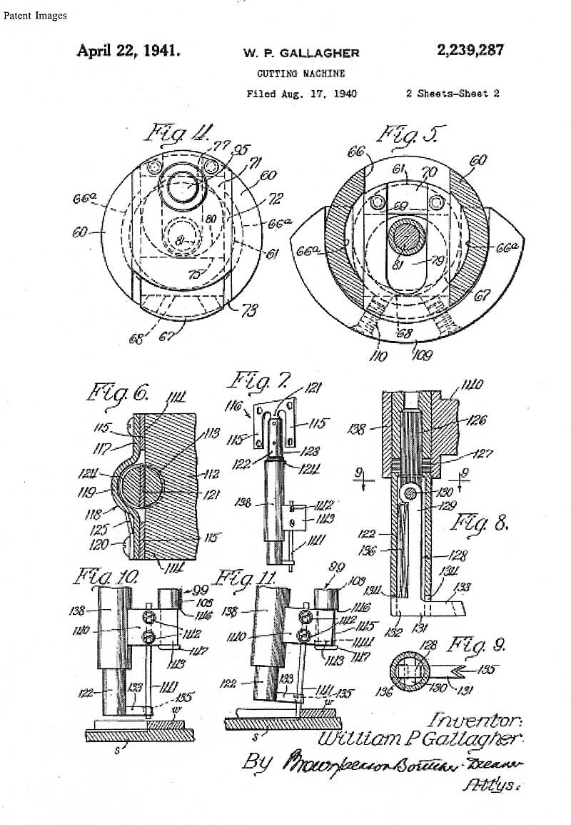 The Patent # 2,239,287